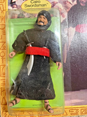 1982 INDIANA JONES CAIRO SWORDSMAN FIGURE KENNER RAIDERS OF THE LOST ARK