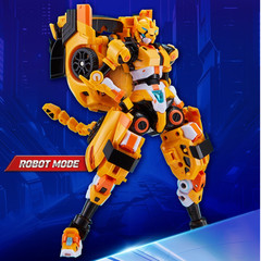 Metal Cardbot W Tachy Transforming Robot Action Figure Toy