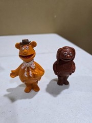 Disney Muppets Figure Lot Kermit Fozzie Gonzo Animal PVC Toys Set of 8