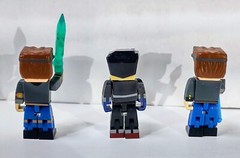 Tube Heroes Action Figures 3″ Tall lot of 3