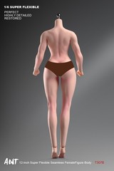 ANT T307 1/6th Female Fitness Model Action Figure Body 12in Muscle Bust Soldier