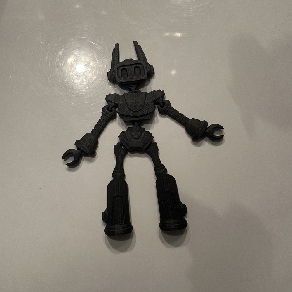 3D Printed Articulating Robot 7.5” Tall