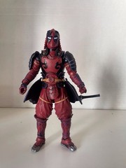Bandai Manga Realization Samurai Kabukimono Deadpool 7” Figure No Accessories