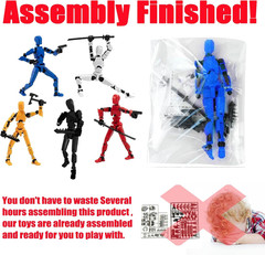 Assembled – Upgrade 3D Print Multi-Articulated Action Figure, T13 Action Figure,