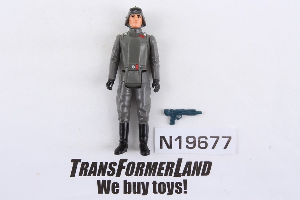 Star Wars Original Kenner AT-AT Commander General Veers 100% Complete NO REPRO