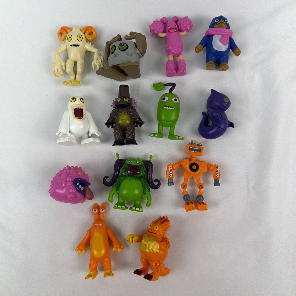 My Singing Monsters PVC 13 PC Set Action Figure Toys Wubbox