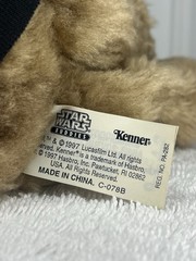 1997 Kenner Star Wars Buddies 9″ CHEWBACCA Wookie Stuffed Animal Plush Toy