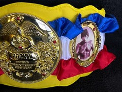 ROCKY WBC TITLE BELT • LIFESIZE REPLICA • ROCKY JAKKS BELT