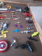 Lot Of Mixed Branded Action Figures And Accessories 6 Lbs Total