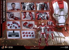 Hot Toys MMS400-D18 Iron Man 2 Mark V Diecast Reissue SEALED SHIPPER