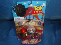 Buzz Lightyear 5” Platinum Stealth Interstellar set NIFSOP 1995 Thinkway new