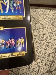 Mighty Morphin Power Rangers 8″ Gold Team Green White Ranger Tommy Bandai SEALED