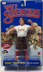 WWE Superstars LJN Series 3 ROWDY RODDY PIPER Blue Card Mattel Retro 2026