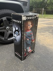 Vintage Bride Of Chucky Doll Child’s Play Movies Collectible With Sounds W/ Box