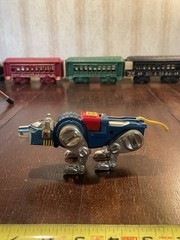 Vintage Bandai 1981 Voltron #4 Blue Lion Y&K Action Figure Die-cast GB-36 Japan
