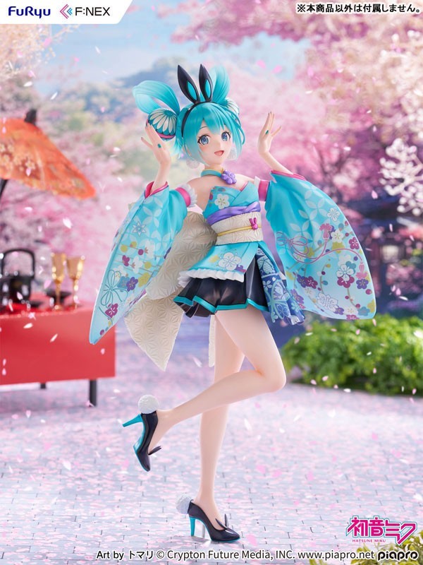 FuRyu VOCALOID Hatsune Miku PVC Figure Japanese Bunny Ver. 10″ 1/7 NEW in Stock