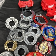Beyblade Lot Mixed- Metal Many Pieces Everything Shown Sold As Lot See Pics