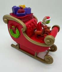 2018 Dr Seuss The Grinch Movie Sleigh Time Push and Go Action Toy Vehicle