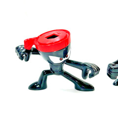Two NINJA KIDZ TV Cartoon Game Figure Toys 1 pcs no weapon