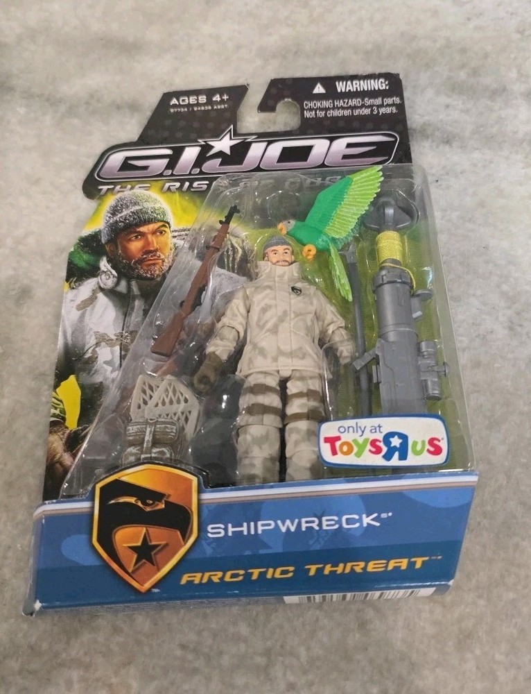 GI Joe The Rise Of Cobra Movie Shipwreck Artic Threat TRU Exclusive NEW
