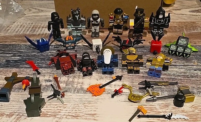 Roblox Ninja Legends Toy Lot. Figures. Weapons. Animals
