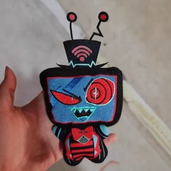 Hazbin Hotel Plush, 4in Vox Alastor Lucifer Charlie Plushie Toy for Fans