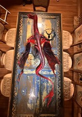 Caraxes Blood Worm Dragon Figure | Hand Painte