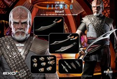 EXO-6 Star Trek: Picard Season 3 Klingon Warrior Worf 1/6 Scale 12″ Figure