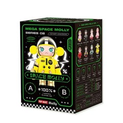 POP MART 100% Mega Space Molly Anniversary 2-A Series Figure Confirmed Toy Doll