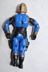 Vintage G.I. Joe COBRA COMMANDER V4 Action Figure & 1 weapon ARAH 1991 Hasbro