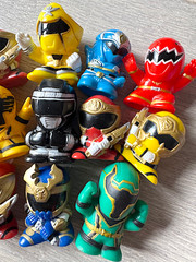 Power Rangers Legends Mini Figure Lot Set Bandai Japan Cake Topper Size Toy Rare