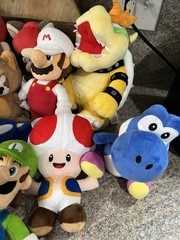 Lot of 15 Super Mario Brothers Yoshi sonic donkey Kong Bowser plush 2017 2018