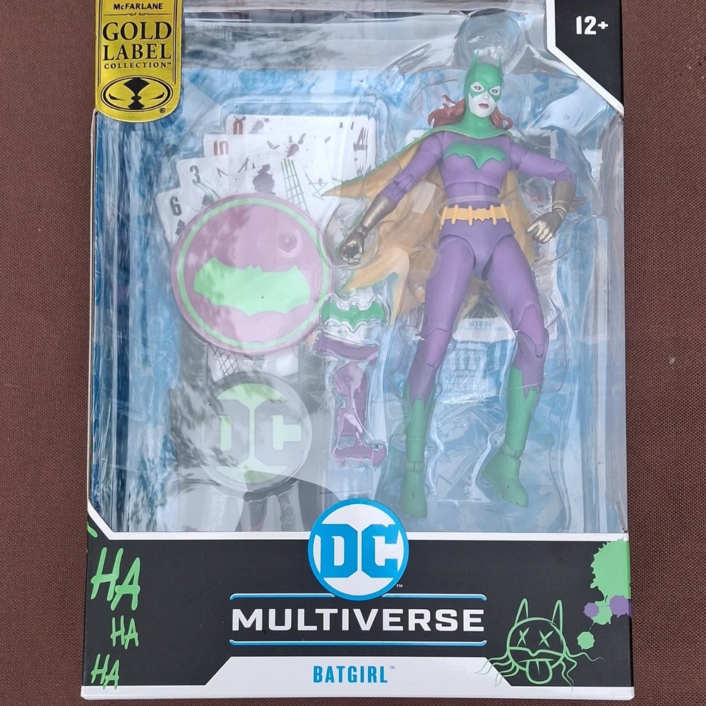 McFarlane Toys DC Multiverse Batgirl Gold Label Collection Figure 12+ Purple
