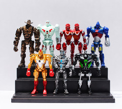 7pcs Real Steel Atom Ambush Midas Noisy Boy Zeus Figure Christmas SET 2026 Xmas