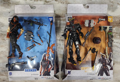 Fortnite Action figures Lot 2 Seeker & Sentinel (Dark) 8 piece w/ box Jazwares