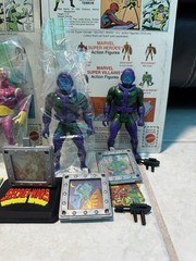 Lot Of 7 Vintage 1984 Marvel Super Heroes Secret Wars 6 Complete & 1 Extra