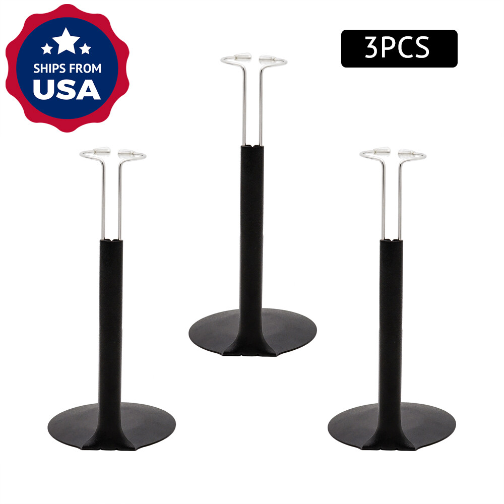 US 3Pcs Doll Stand Base Holder C Type for 8″ ~ 12″ Action Figures Toy Collection