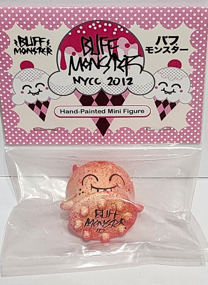 Buff Monster Baby New York Comic Con NYCC 2012 Hand Painted Ltd 1 0f 1 Art Toy