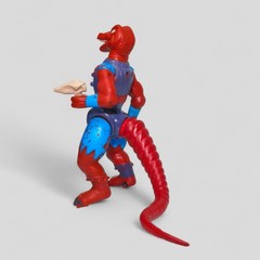 DINOSAUCERS GENGHIS REX 🇧🇷 GLASSLITE BRAZIL VINTAGE FIGURE REPRO TAIL 3D GUN