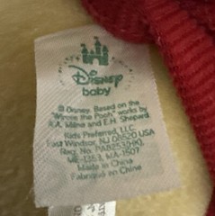 Winnie The Pooh Disney Baby Toy Crib Stroller Teether Rattle Plush