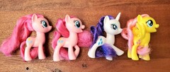 Lot of 7 My Little Pony Brushable Hair 3.5″ Figures G4 2016