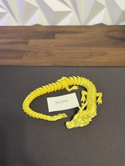 Dragon Articulated, Brand New, Yellow 17.5 Inches 3D Printed.