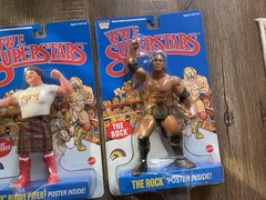 COMPLETE LJN WWE SUPERSTARS Series 3 Blue Card Roddy Piper Rock Jake the Snake