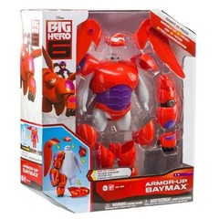 Big Hero 6 Baymax Armor-Up Action Figure Toy Model 16cm Robot Gift for Kids