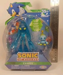 Sonic The Hedgehog Chaos W Chao 35th Anniversary 4” Figure Jakks Pacific