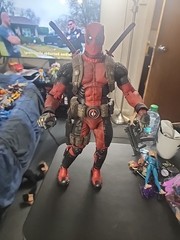 NECA 01 ULTIMATE Collectors Epic Marvel Deadpool: MERC WITH A MOUTH 1/4 Scale