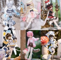 Pre-Sale 6Pcs Mofu Boy Animal 23cm/9In Bjd Dolls Dressable Action Figures Gift