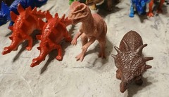 Animal Planet Dino Lot of 15 Dinosaurs Triceratops Use W/ Jurassic Park T-Rex