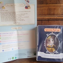 Sylvanian Families 2017 UK Fan Club Figure-Tiffany Golightly