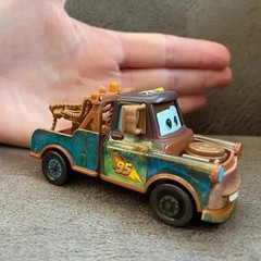 Disney Pixar Cars Movie Lightning DJ Wingo Miss Fritter DieCast Model Gift Loose
